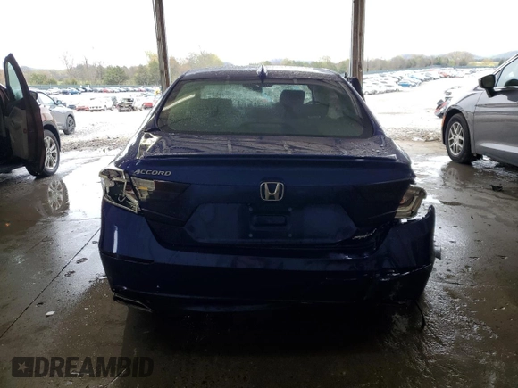 2019 Honda Accord Sport with VIN 1HGCV1F39KA078376, listed as a Copart auction lot 51296385 with 122,576 mi miles and Non Repairable. Bid and sale history available at DreamBid. Image 6.