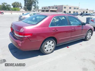 2003 Honda Accord LX with VIN 1HGCM66393A069288, listed as a IAAI auction lot 42486831 with 289,450 mi miles and . Bid and sale history available at DreamBid. Image 4.