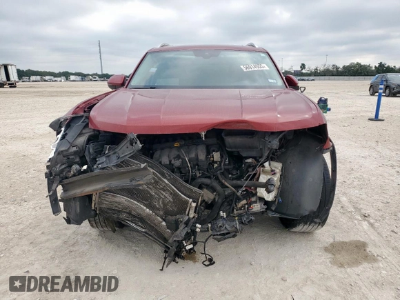 2018 Volkswagen Atlas SEL Premium with VIN 1V2NR2CA3JC521451, listed as a Copart auction lot 56914555 with 123,815 mi miles and Salvage title. Bid and sale history available at DreamBid. Image 5.