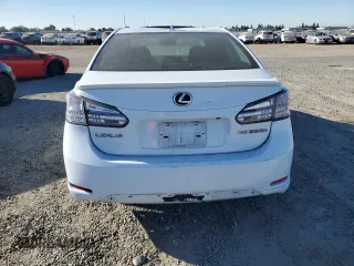 2010 Lexus HS 250h with VIN JTHBB1BA1A2014458, listed as a Copart auction lot 70746254 with 185,474 mi miles and Salvage Title. Bid and sale history available at carsss.com. Image 6.