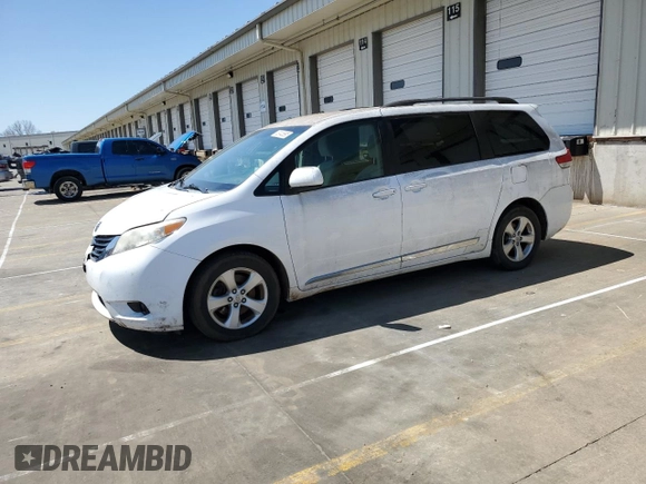 2014 Toyota Sienna LE AAS with VIN 5TDKK3DC5ES527044, listed as a Copart auction lot 52445695 with 162,664 mi miles and Clean Title. Bid and sale history available at carsss.com. Image 1.