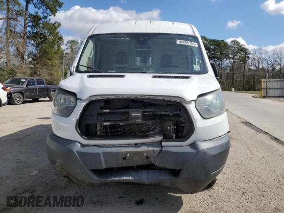 2016 Ford Transit Cargo with VIN 1FTYR1CM8GKA26342, listed as a Copart auction lot 44266105 with 150,450 mi miles and Salvage title. Bid and sale history available at DreamBid. Image 5.