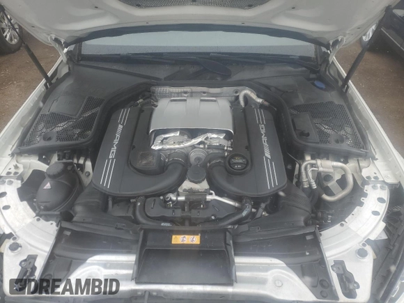 2018 Mercedes-Benz C 63 AMG with VIN 55SWF8GB5JU260006, listed as a Copart auction lot 51618625 with 84,383 mi miles and Salvage title. Bid and sale history available at DreamBid. Image 11.