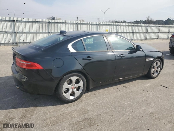 2017 Jaguar XE 25t with VIN SAJAR4BGXHA965404, listed as a Copart auction lot 49105855 with 76,990 mi miles and Salvage Title. Bid and sale history available at carsss.com. Image 3.