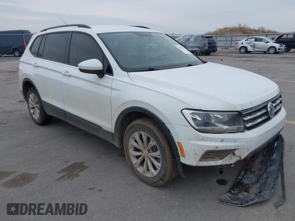 2020 Volkswagen Tiguan S with VIN 3VV1B7AX5LM079123, listed as a IAAI auction lot 41957273 with 89,449 mi miles and . Bid and sale history available at DreamBid. Image 1.