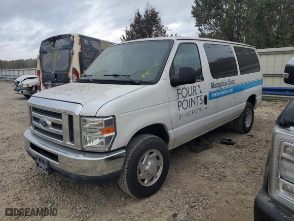 2014 Ford Econoline Wagon XL with VIN 1FBNE3BL2EDA25857, listed as a Copart auction lot 78542984 with 113,812 mi miles and Clean Title. Bid and sale history available at carsss.com. Image 1.