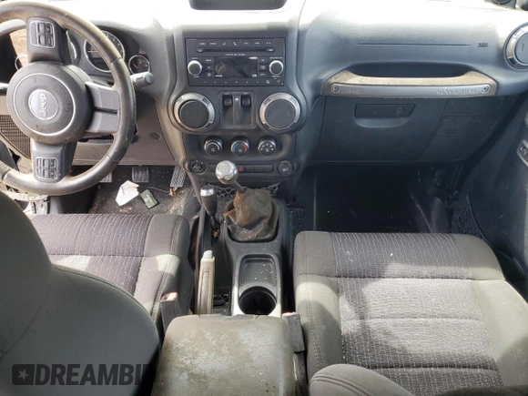 2012 Jeep Wrangler Sport with VIN 1C4AJWAG7CL258762, listed as a Copart auction lot 45012874 with Not provided miles and Non repairable. Bid and sale history available at DreamBid. Image 8.