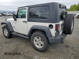 2010 Jeep Wrangler Sport with VIN 1J4AA2D12AL130050, listed as a Copart auction lot 54736025 with 48,262 mi miles and Salvage Title. Bid and sale history available at carsss.com. Image 2.