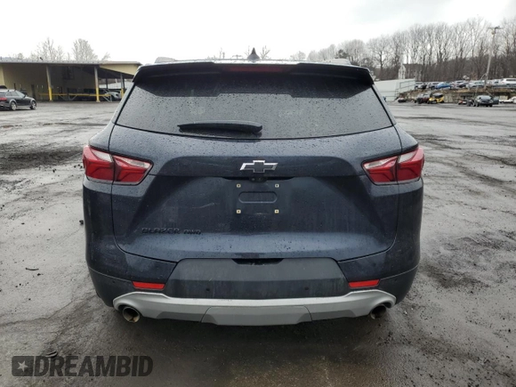 2020 Chevrolet Blazer LT with VIN 3GNKBJRS6LS620921, listed as a Copart auction lot 46975135 with 99,508 mi miles and Salvage title. Bid and sale history available at DreamBid. Image 6.