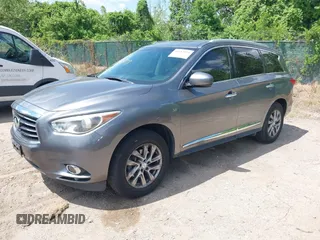2015 Infiniti QX60 z VIN 5N1AL0MM3FC521774, wystawiony jako IAAI lot #42182939 z przebiegiem 99 438 mil mil oraz . Historia ofert i sprzedaży dostępna na DreamBid. Obrazek 17.