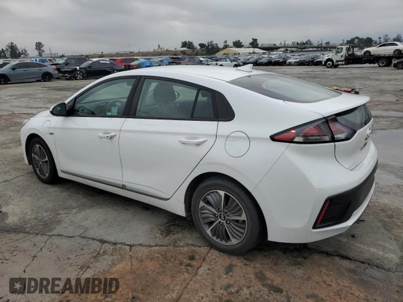 2020 Hyundai Ioniq SE with VIN KMHC65LD2LU214181, listed as a Copart auction lot 44080285 with 76,226 mi miles and Salvage title. Bid and sale history available at DreamBid. Image 2.