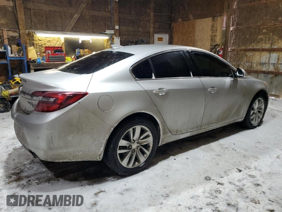 2016 Buick Regal Premium I with VIN 2G4GR5EX2G9168998, listed as a Copart auction lot 44023195 with 140,589 mi miles and Salvage Title. Bid and sale history available at DreamBid. Image 3.