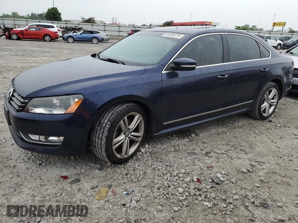 2015 Volkswagen Passat SEL Premium z VIN 1VWCV7A3XFC061831, wystawiony jako Copart lot #58438375 z przebiegiem 99 126 mil mil oraz Szkoda całkowita • Salvage title. Historia ofert i sprzedaży dostępna na DreamBid. Obrazek 1.