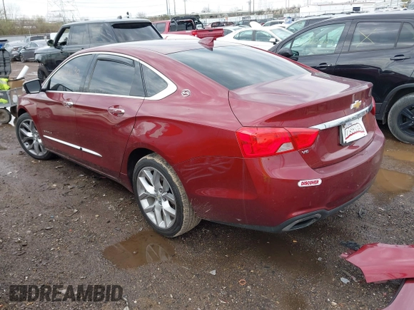 2016 Chevrolet Impala LTZ with VIN 2G1145S33G9159357, listed as a IAAI auction lot 41910638 with 178,530 mi miles. Bid and sale history available at carsss.com. Image 3.