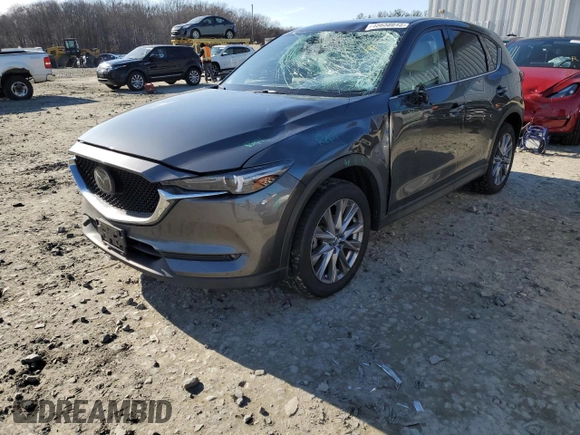 2020 Mazda CX-5 Grand Touring with VIN JM3KFBDM6L0853403, listed as a Copart auction lot 45658645 with 206,323 mi miles and Salvage Title. Bid and sale history available at carsss.com. Image 1.