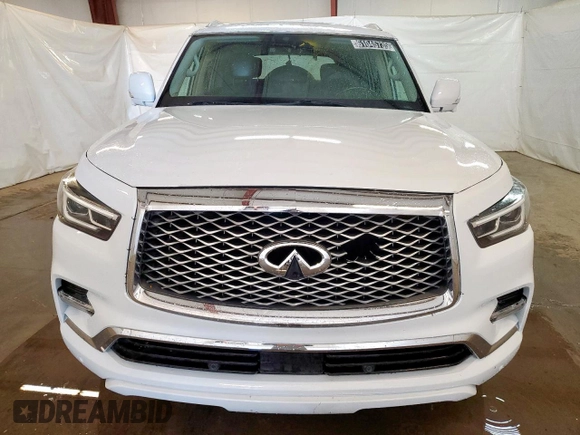 2018 Infiniti QX80 with VIN JN8AZ2NE8J9195292, listed as a Copart auction lot 61045735 with 92,567 mi miles and Clean title. Bid and sale history available at DreamBid. Image 5.