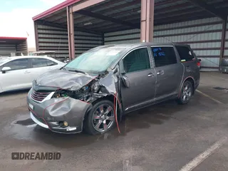 2011 Toyota Sienna LE AAS with VIN 5TDKK3DC9BS091956, listed as a IAAI auction lot 42064902 with 73,542 mi miles and . Bid and sale history available at DreamBid. Image 2.