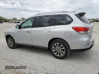 2016 Nissan Pathfinder SV with VIN 5N1AR2MN9GC637002, listed as a Copart auction lot 53257125 with 148,651 mi miles and Salvage Title. Bid and sale history available at carsss.com. Image 2.