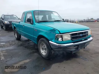 1994 Ford Ranger Splash with VIN 1FTCR14U5RPB01691, listed as a IAAI auction lot 42087715 with 202,424 mi miles. Bid and sale history available at carsss.com. Image 1.