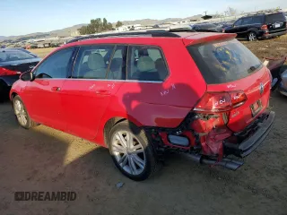 2015 Volkswagen Golf SportWagen TDI S with VIN 3VWFA7AU1FM512984, listed as a Copart auction lot 87753325 with 70,006 mi miles and Salvage Title. Bid and sale history available at carsss.com. Image 2.