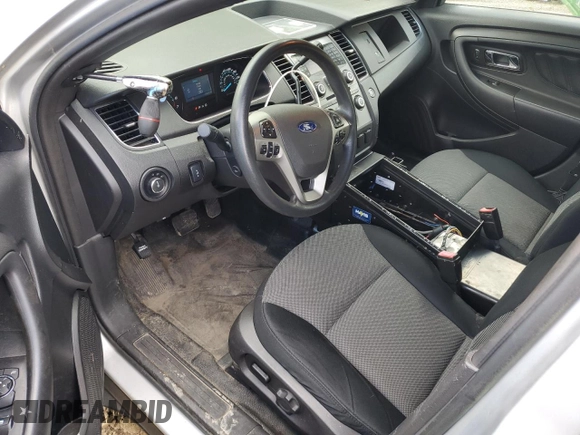2013 Ford Police Interceptor with VIN 1FAHP2M8XDG127058, listed as a Copart auction lot 55180765 with 126,645 mi miles and Salvage title. Bid and sale history available at DreamBid. Image 8.