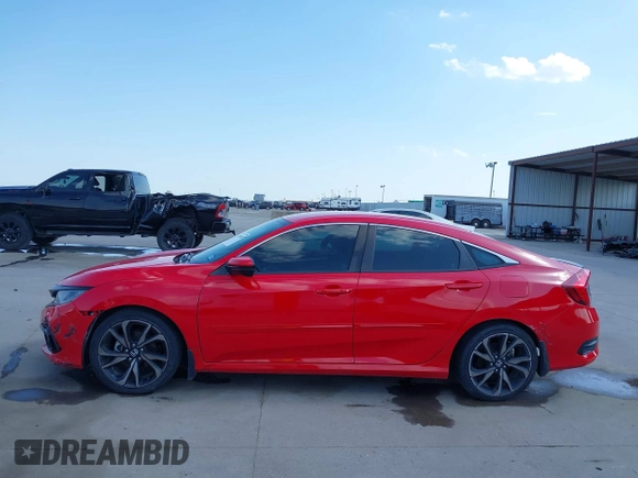 2021 Honda Civic Sport with VIN 2HGFC2F85MH509062, listed as a IAAI auction lot 41884858 with 35,337 mi miles and . Bid and sale history available at DreamBid. Image 15.