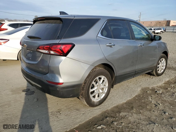 2023 Chevrolet Equinox LT with VIN 3GNAXUEG9PS150258, listed as a Copart auction lot 46547865 with 16,857 mi miles and Salvage Title. Bid and sale history available at carsss.com. Image 3.