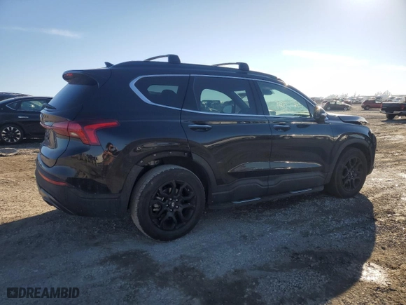 2023 Hyundai Santa Fe XRT with VIN 5NMS64AJ9PH607837, listed as a Copart auction lot 47037355 with 15,358 mi miles and Salvage Title. Bid and sale history available at carsss.com. Image 3.