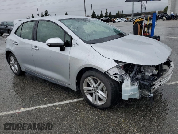 2020 Toyota Corolla Hatchback SE with VIN JTND4RBE5L3094703, listed as a Copart auction lot 45332725 with 102,543 mi miles and Salvage Title. Bid and sale history available at carsss.com. Image 4.
