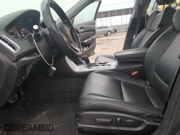 2016 Acura TLX with VIN 19UUB1F3XGA000869, listed as a Copart auction lot 43848055 with 131,104 mi miles and Salvage Title. Bid and sale history available at carsss.com. Image 7.