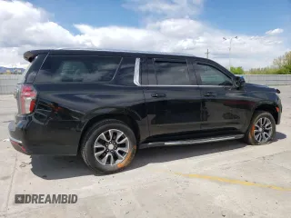 2021 Chevrolet Suburban LT z VIN 1GNSKCKD4MR362443, wystawiony jako Copart lot #55284375 z przebiegiem 153 049 mil mil oraz Szkoda całkowita • Salvage title. Historia ofert i sprzedaży dostępna na DreamBid. Obrazek 3.
