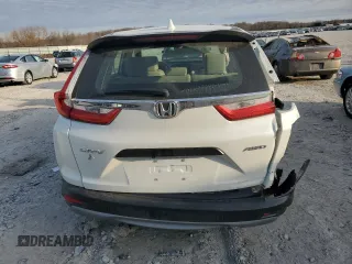 2017 Honda CR-V LX with VIN 5J6RW6H36HL008356, listed as a Copart auction lot 48563995 with 26,212 mi miles and Clean Title. Bid and sale history available at carsss.com. Image 6.