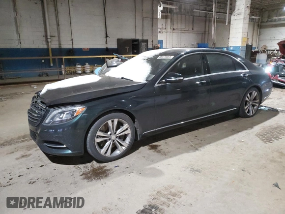 2017 Mercedes-Benz S 550 with VIN WDDUG8FB2HA320873, listed as a Copart auction lot 89278055 with 130,027 mi miles and Clean Title. Bid and sale history available at carsss.com. Image 1.