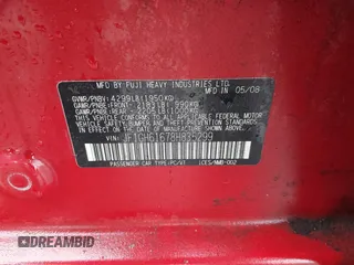 2008 Subaru Impreza i с VIN JF1GH61678H835299, выставлен на аукционе IAAI как лот 41802509 с пробегом 176 367 миль миль и . История ставок и продаж доступна на DreamBid. Изображение 9.