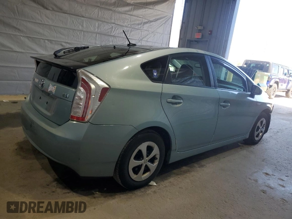 2012 Toyota Prius One with VIN JTDKN3DU1C5406840, listed as a Copart auction lot 52743985 with 149,023 mi miles and Salvage Title. Bid and sale history available at DreamBid. Image 3.