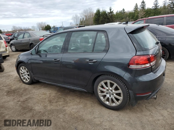 2012 Volkswagen GTI with VIN WVWHV7AJ2CW333046, listed as a Copart auction lot 55628145 with 140,280 mi miles and Clean title. Bid and sale history available at DreamBid. Image 2.