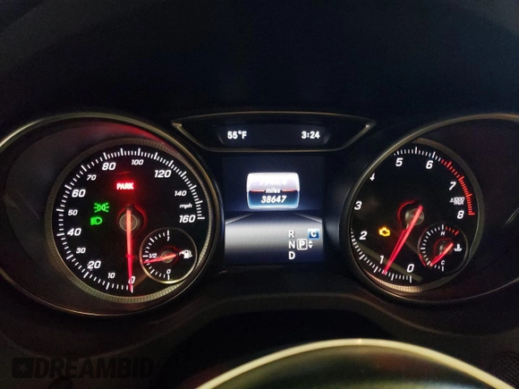 2017 Mercedes-Benz CLA 250 with VIN WDDSJ4GB3HN499241, listed as a Copart auction lot 81893403 with 38,647 mi miles and . Bid and sale history available at DreamBid. Image 9.