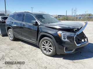 2022 GMC Terrain SLT z VIN 3GKALVEV1NL223837, wystawiony jako Copart lot #53283015 z przebiegiem 71 485 mil mil oraz Szkoda całkowita • Salvage title. Historia ofert i sprzedaży dostępna na DreamBid. Obrazek 4.