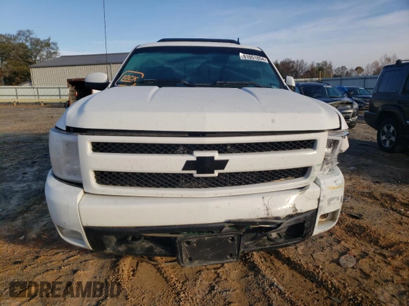 2007 Chevrolet Silverado 1500 LTZ with VIN 3GCEK13Y57G512768, listed as a Copart auction lot 81051054 with 183,069 mi miles and Salvage Title. Bid and sale history available at carsss.com. Image 5.