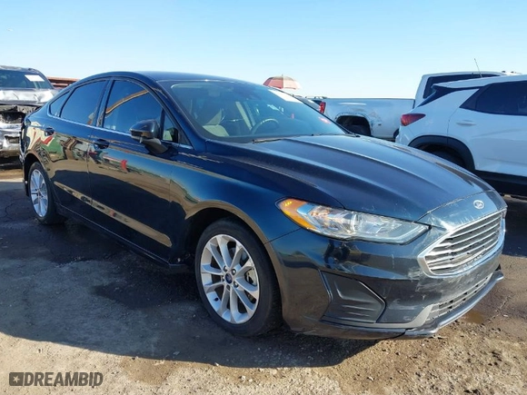 2020 Ford Fusion SE with VIN 3FA6P0HD2LR171467, listed as a IAAI auction lot 41380955 with 95,551 mi miles. Bid and sale history available at carsss.com. Image 1.