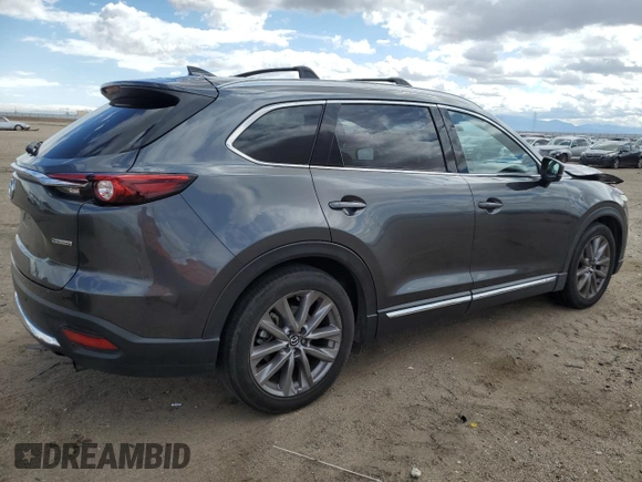 2021 Mazda CX-9 Grand Touring with VIN JM3TCBDY7M0536781, listed as a Copart auction lot 55862725 with 62,131 mi miles and Salvage title. Bid and sale history available at DreamBid. Image 3.