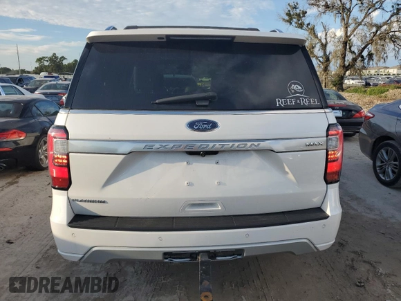 2019 Ford Expedition Max Platinum with VIN 1FMJK1LT0KEA64356, listed as a Copart auction lot 73845114 with 78,054 mi miles and Non repairable. Bid and sale history available at DreamBid. Image 6.