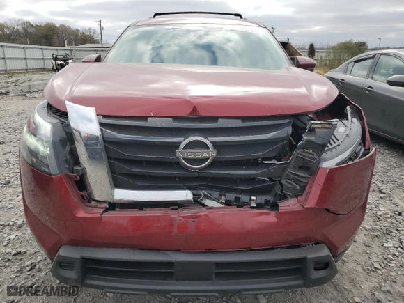2023 Nissan Pathfinder SV with VIN 5N1DR3BA9PC231305, listed as a Copart auction lot 85828004 with 49,228 mi miles and Salvage Title. Bid and sale history available at carsss.com. Image 5.
