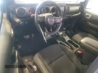 2021 Jeep Wrangler Sport S with VIN 1C4HJXAG7MW649964, listed as a Copart auction lot 59002685 with 106,065 mi miles and Salvage title. Bid and sale history available at DreamBid. Image 8.