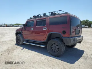 2005 Hummer H2 SUV with VIN 5GRGN23U25H109190, listed as a Copart auction lot 49460795 with 191,199 mi miles and Salvage Title. Bid and sale history available at carsss.com. Image 2.
