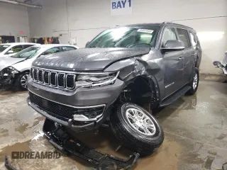 2022 Jeep Wagoneer Series I with VIN 1C4SJVAT1NS228113, listed as a Copart auction lot 80891044 with 8,473 mi miles and Salvage title. Bid and sale history available at DreamBid. Image 1.