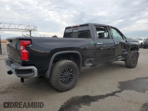 2024 Chevrolet Silverado 3500HD LTZ with VIN 2GC4YUEYXR1119921, listed as a Copart auction lot 85575214 with 7,189 mi miles and Salvage Title. Bid and sale history available at carsss.com. Image 3.