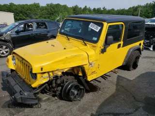 2004 Jeep Wrangler Sport z VIN 1J4FA49S54P779972, wystawiony jako Copart lot #60591285 z przebiegiem 142 653 mil mil oraz Czysty tytuł • Clean title. Historia ofert i sprzedaży dostępna na DreamBid. Obrazek 1.
