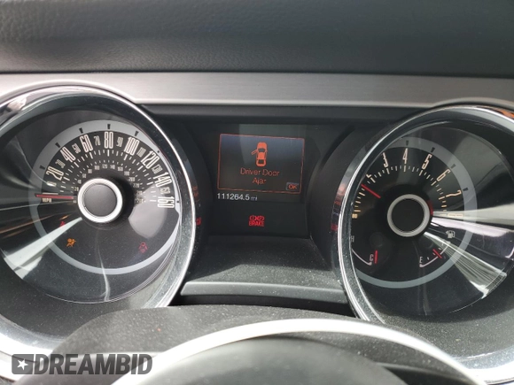 2013 Ford Mustang V6 с VIN 1ZVBP8AMXD5280746, выставлен на аукционе Copart как лот 58743705 с пробегом 111 264 миль миль и Списание • Salvage title. История ставок и продаж доступна на DreamBid. Изображение 9.