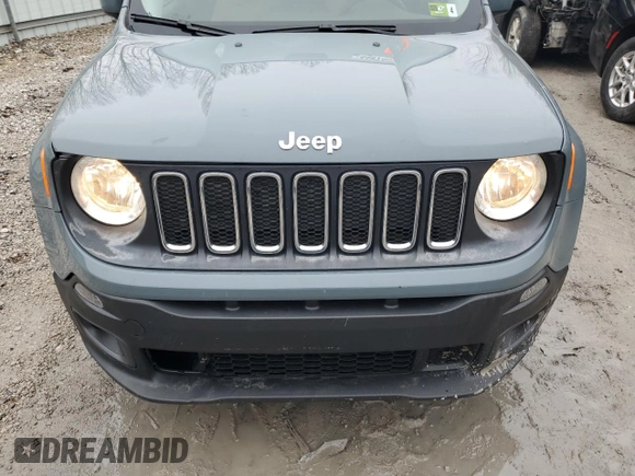 2017 Jeep Renegade Latitude with VIN ZACCJBBB3HPE96163, listed as a Copart auction lot 44974035 with 160,853 mi miles and Salvage Title. Bid and sale history available at carsss.com. Image 11.